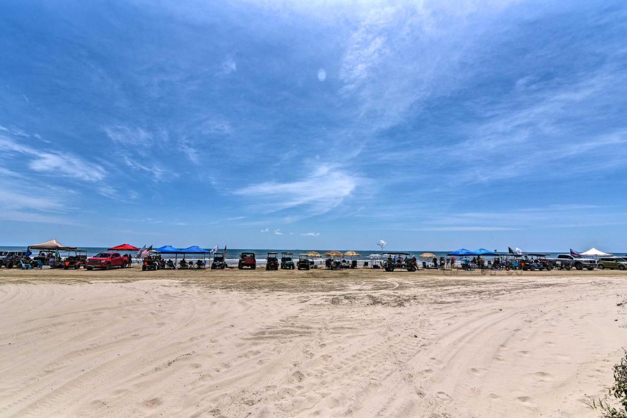 Chic Crystal Beach Escape With Deck - Walk To Beach! Bolivar Peninsula Exterior foto